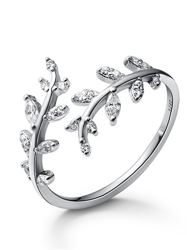 Women's Rings Fashion Outdoor Leaf Ring